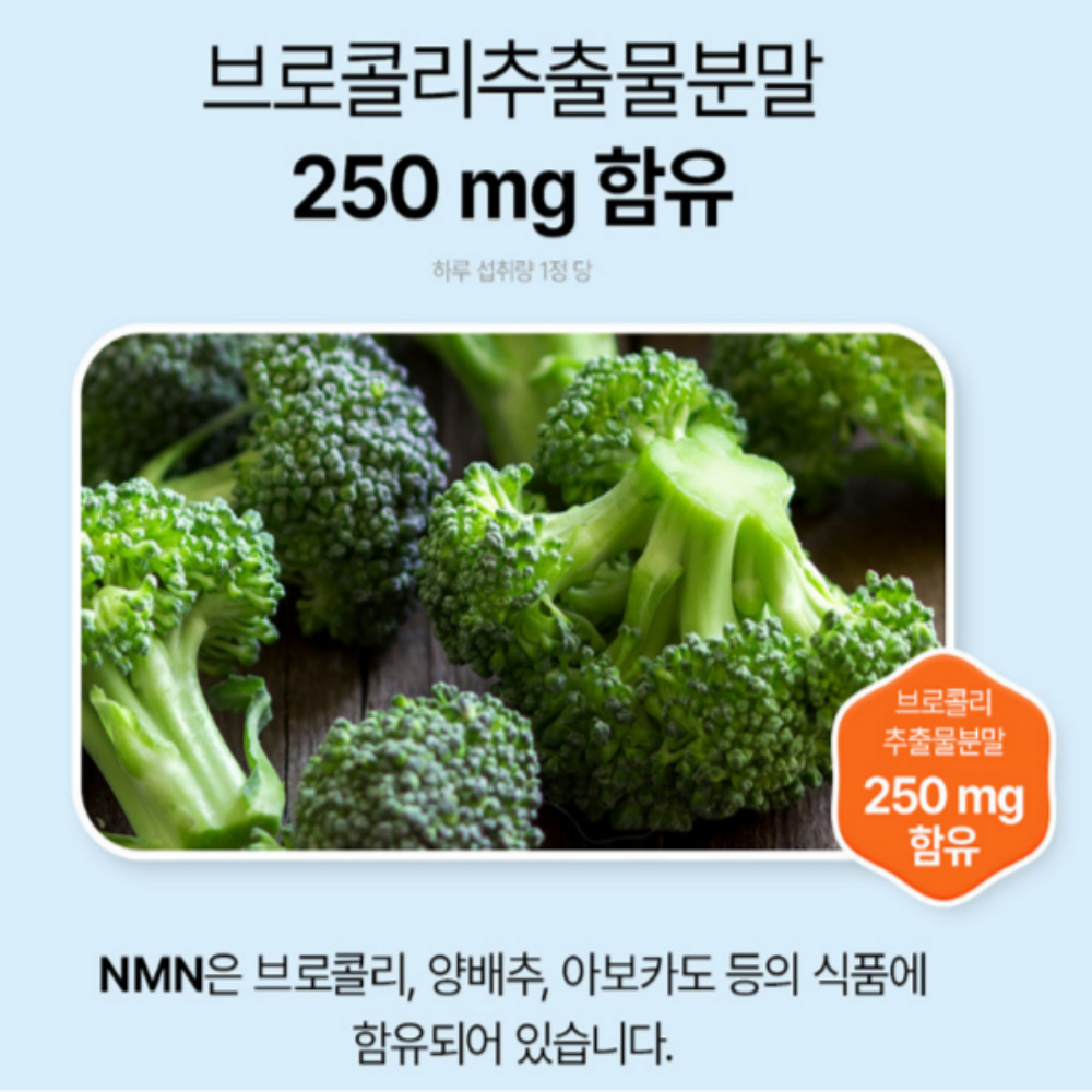 일양약품 프라임 NMN 파이토K 1000mg 30정 NMN효능 - 상세 이미지 2