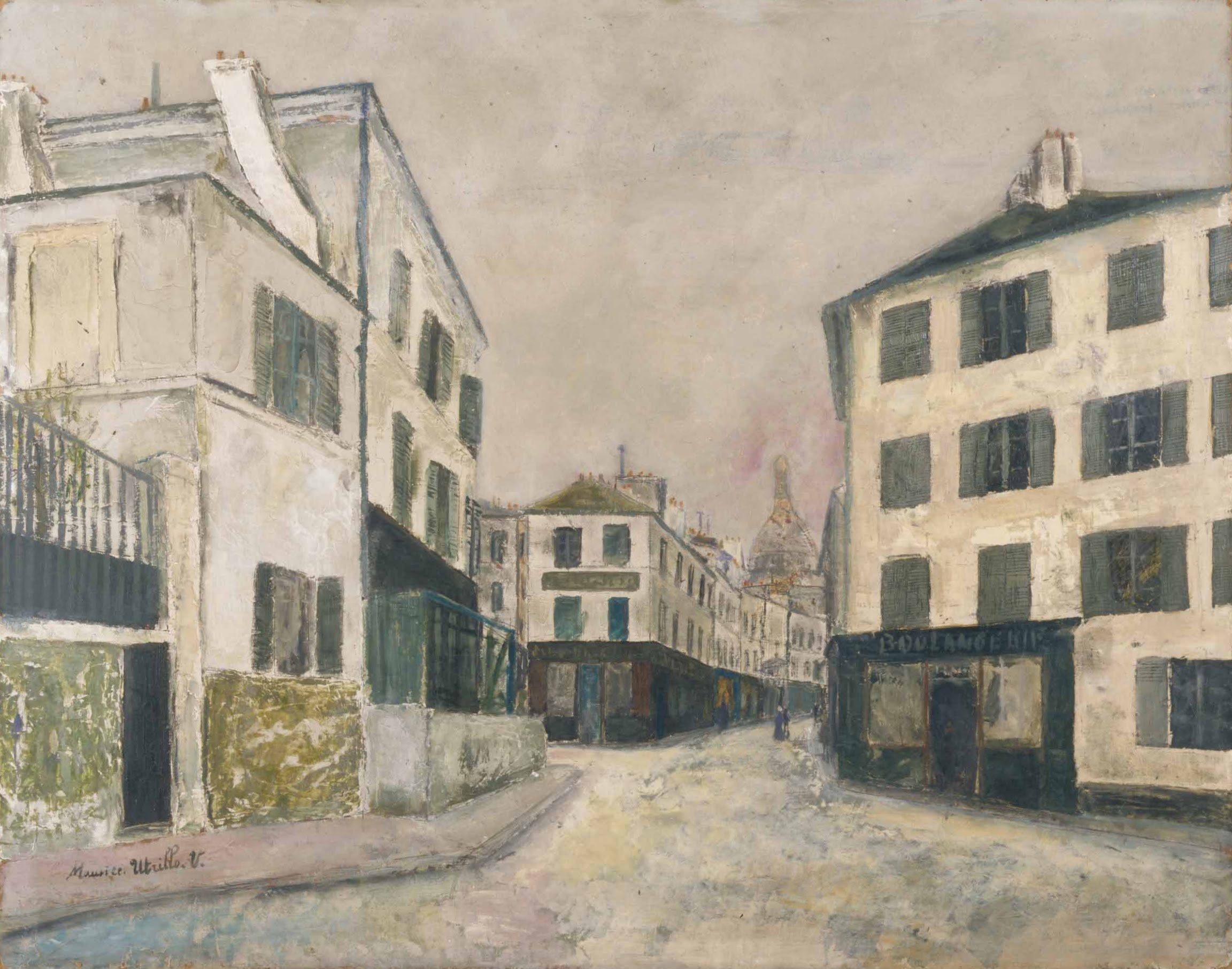 Norvins Street [Rue Norvins] 아트포스터 감성선물 - 상품 이미지