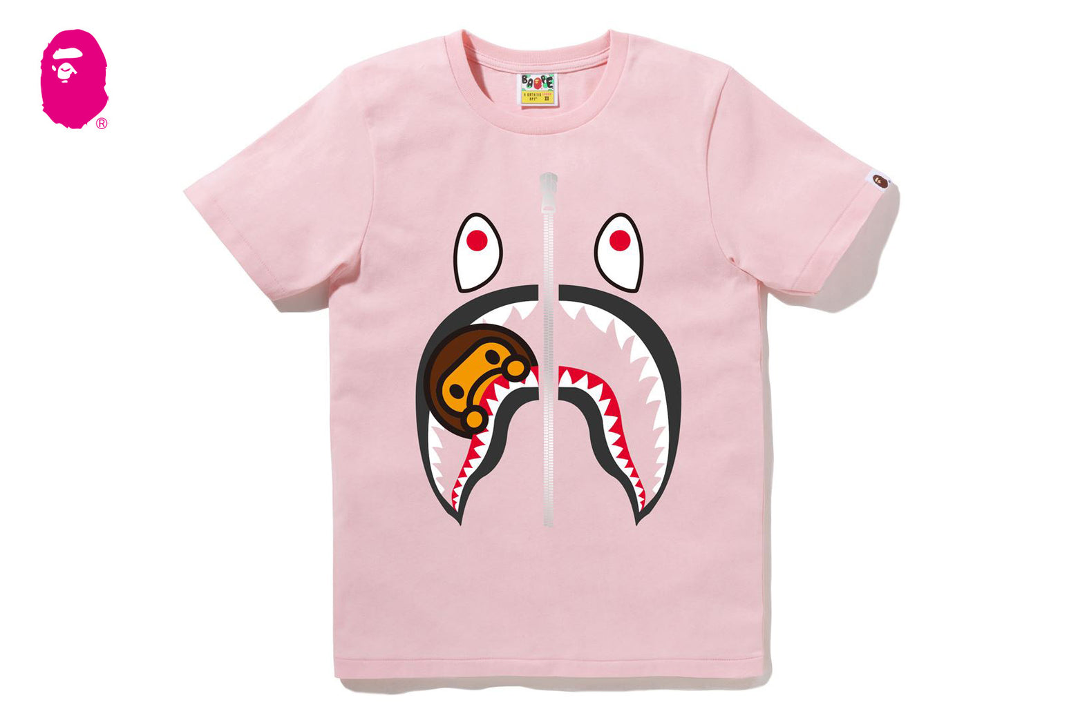 베이프 우먼즈 반팔티 MILO SHARK TEE 2월 신상 2L30-210-014 - 상세 이미지 3