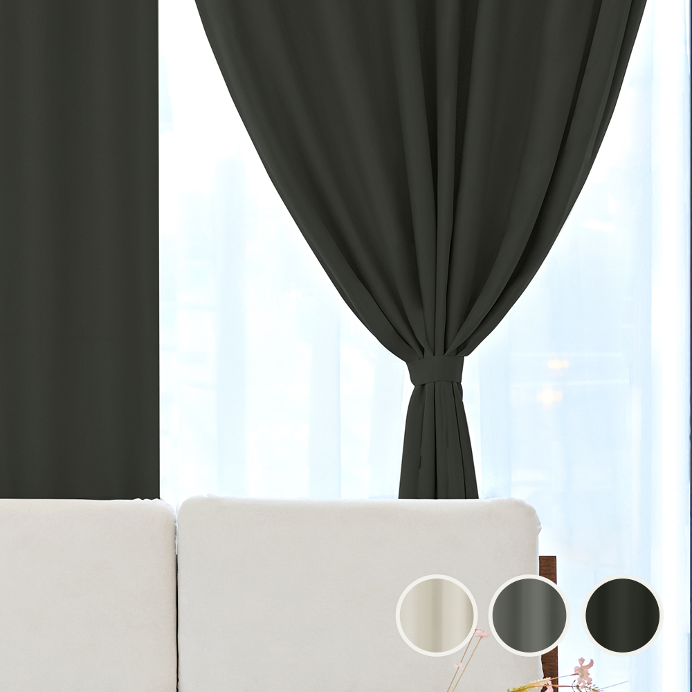 벨크로형 암막 커튼 4size