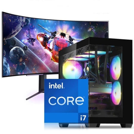 [중고]조립 게이밍 PC 신품케이스 i7-8700 16GB 500GB GTX1660 고사양 중고 데스크탑K