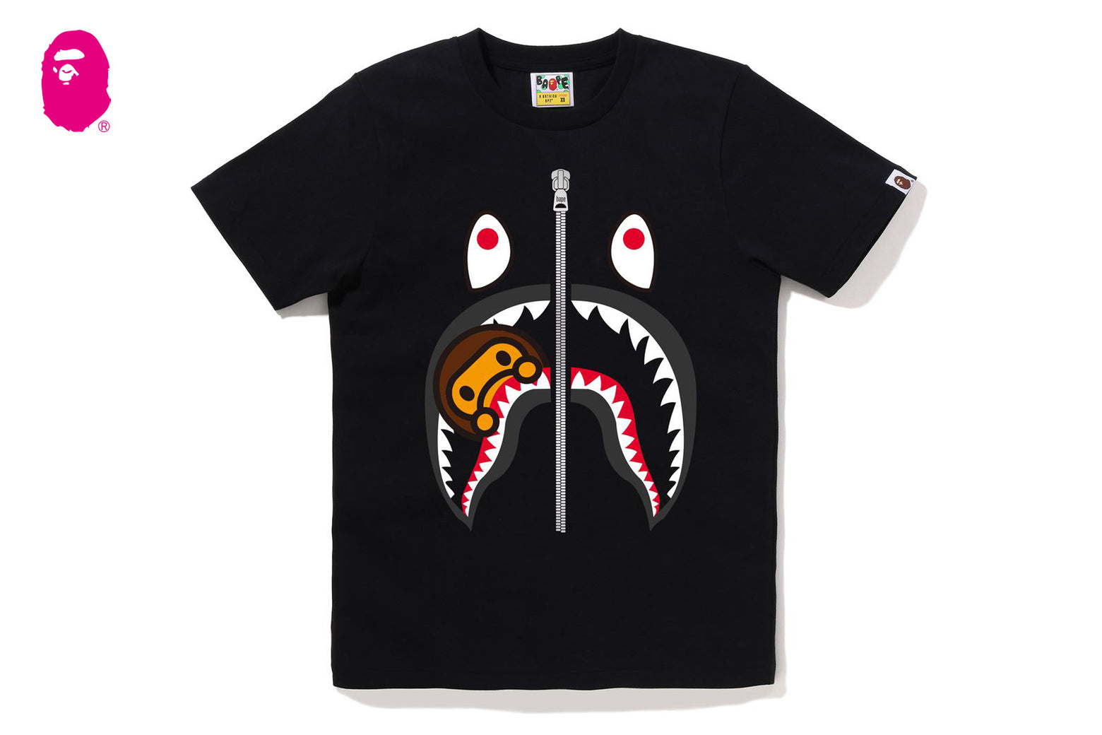 베이프 우먼즈 반팔티 MILO SHARK TEE 2월 신상 2L30-210-014 - 상세 이미지 2