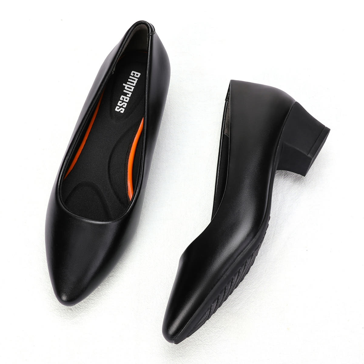 엠프리스 슈즈 엠프리스 여성 면접 승무원 구두 4cm 블랙 빅사이즈 뾰족코 16BK - 최저가 49,000원