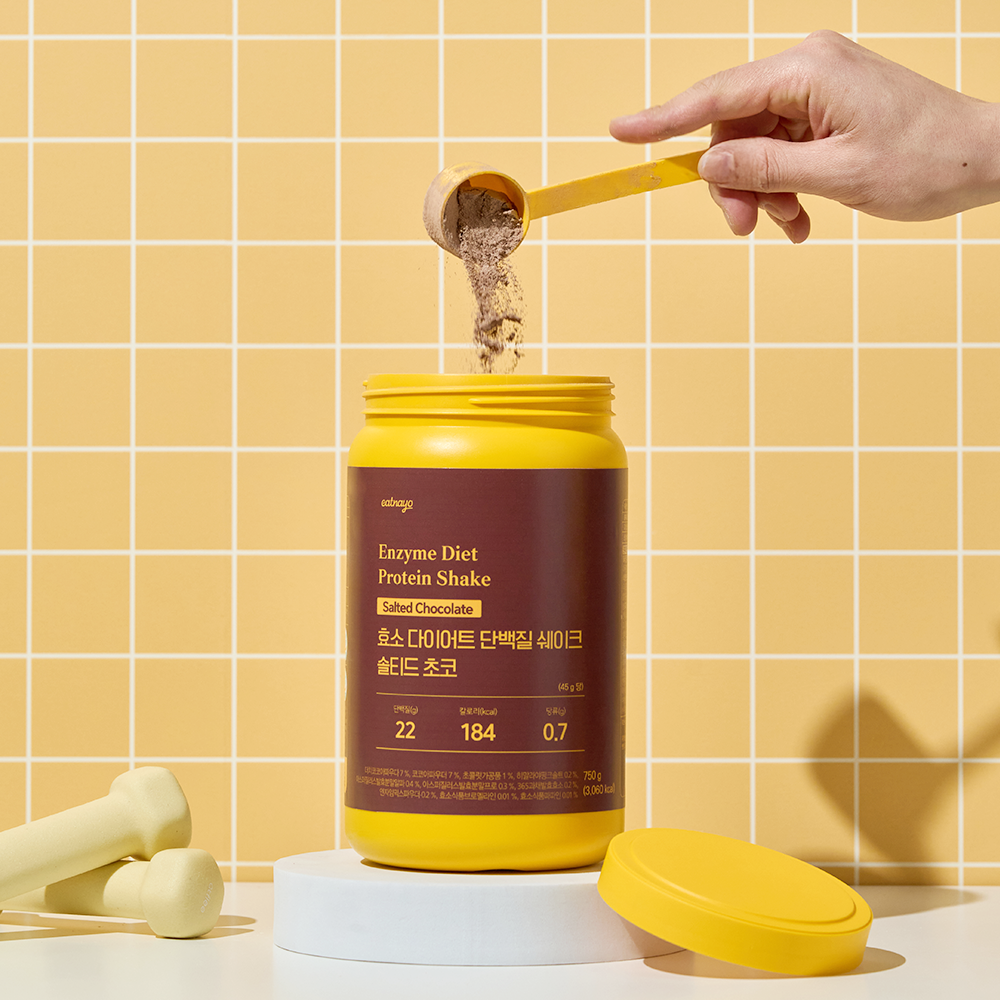 있나요 효소 다이어트 단백질 쉐이크 프로틴 대용량 식사대용 엔자임 프로틴 스윗 콘 크런치, 750g, 1개 - 상세 이미지 4