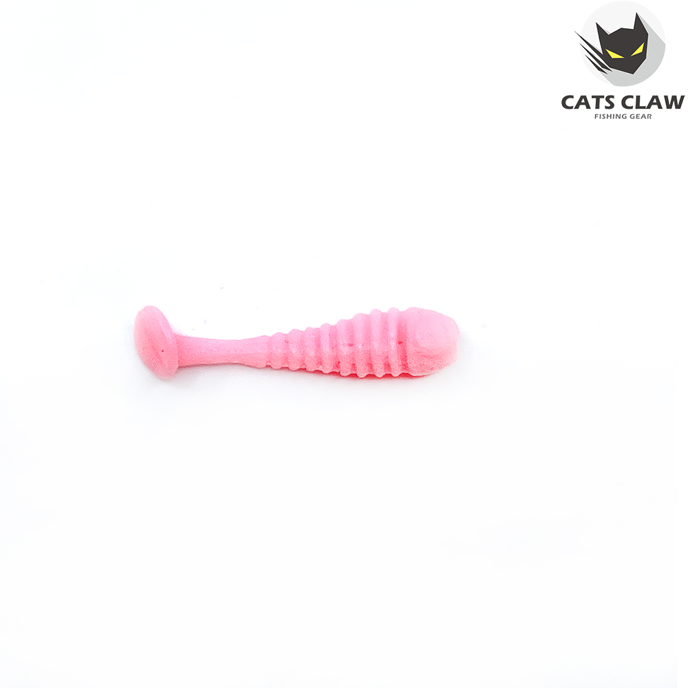 캣츠크로우 스컬쉐드 볼락웜 꺽지웜 그럽웜 037 핑크, 3.8cm(1.5인치) - 상세 이미지 4