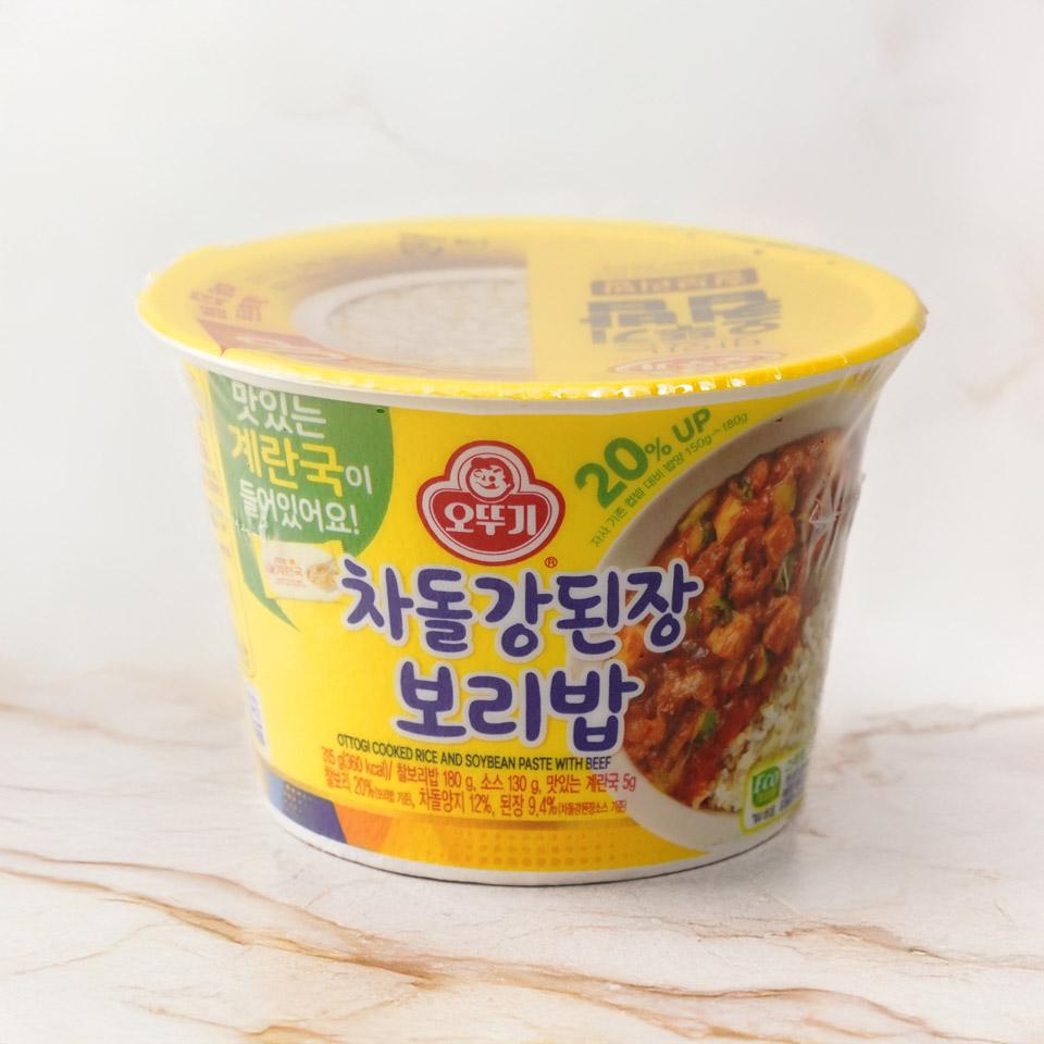 메가마트 오뚜기 컵밥 차돌 강된장 보리밥(즉석국) 315g : 메가마트 동래점