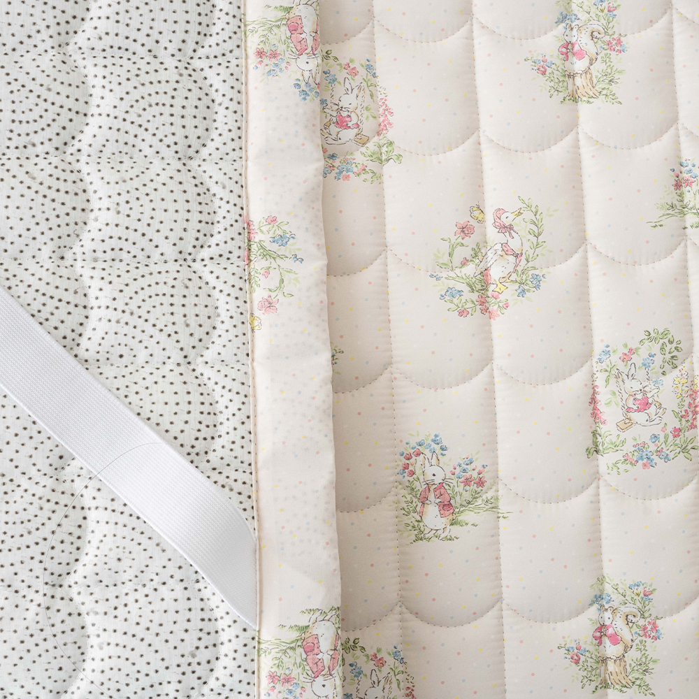 송화인데코 바니 알러지케어 먼지없는패드 논슬립 고무밴드 SS 어린이 침대패드