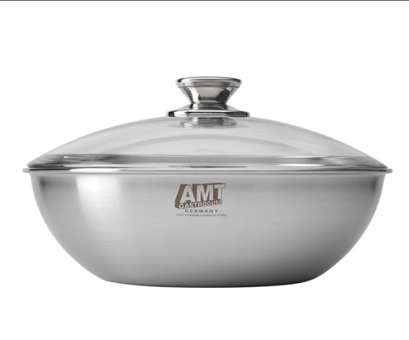 AMT 굿핸즈 마스터 26cm 웍 316Ti 스텐(유리뚜껑 포함) - 상세 이미지 4