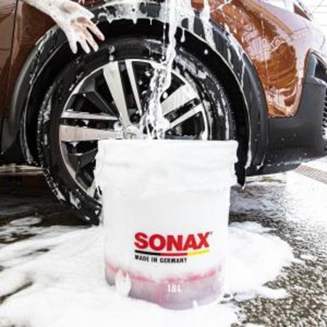 SONAX 소낙스 세차 버킷 18L + 소낙스 그릿필터 레드 그릿가드 대용량 세차물통 - 상세 이미지 2