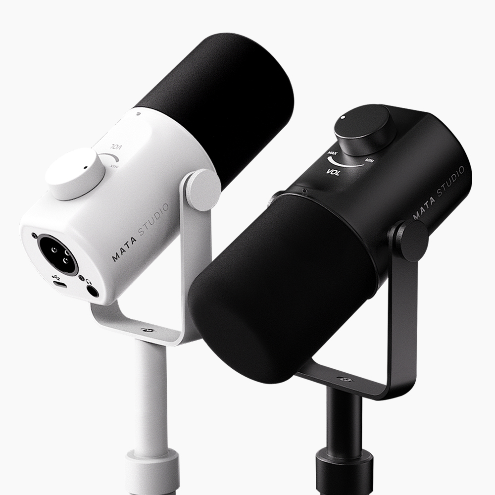 마타스튜디오 C300 다이나믹 방송용 유튜버 녹음 마이크 USB 스탠드 강의 노래