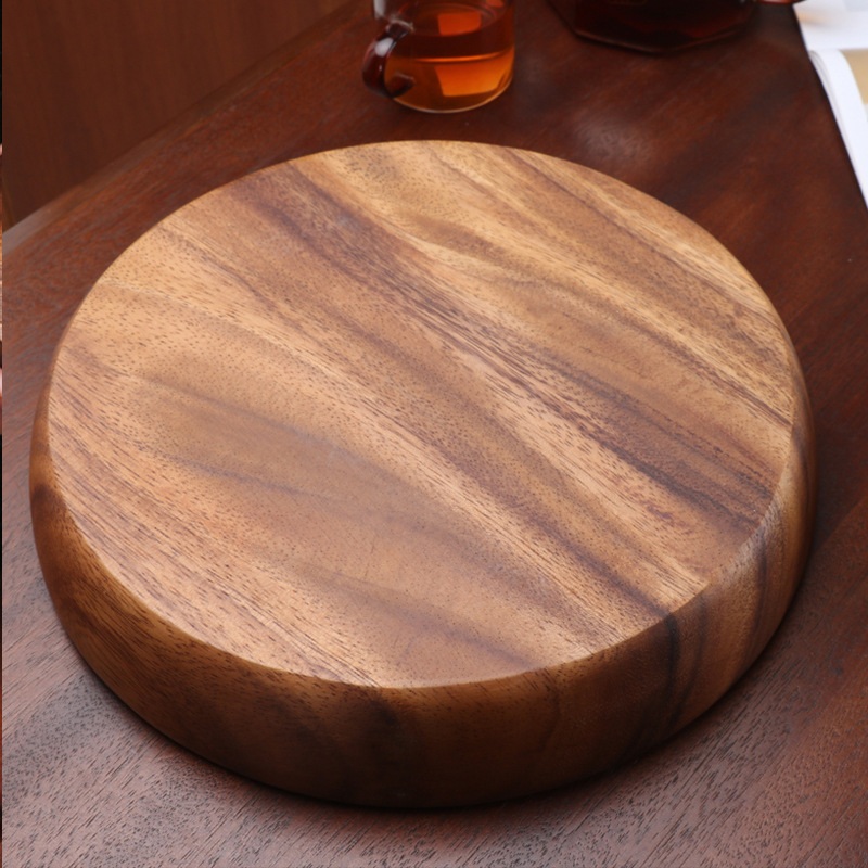 원목 다과 접시 칸분리 간식 접시 - 상세 이미지 3
