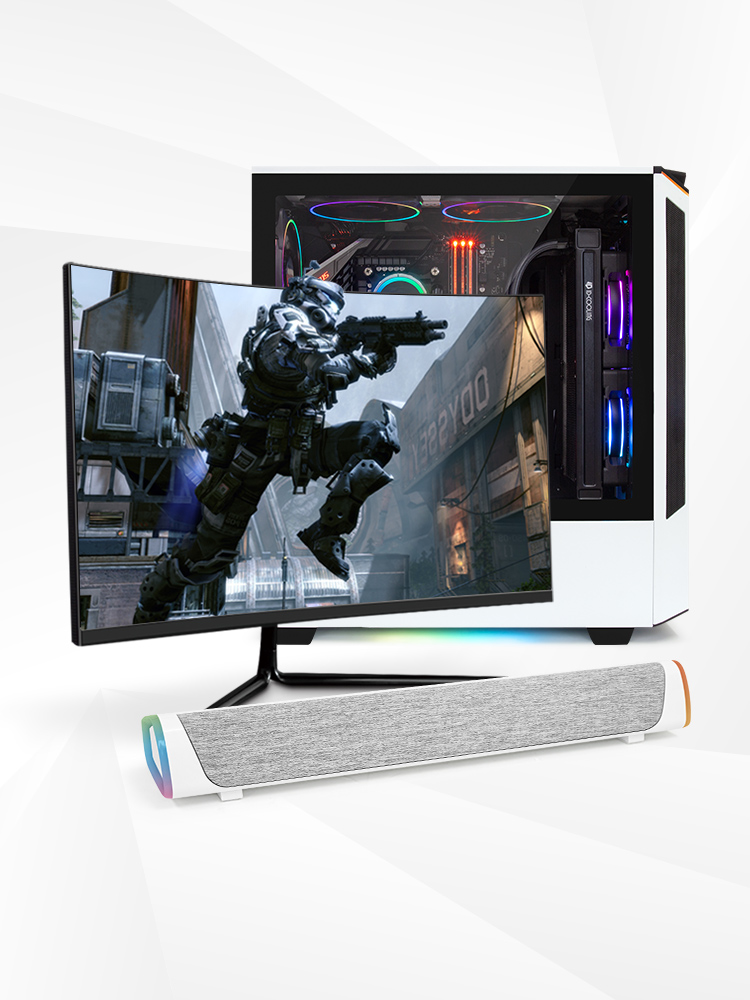 SIROCO GS200 레인보우 8W 사운드바 스피커