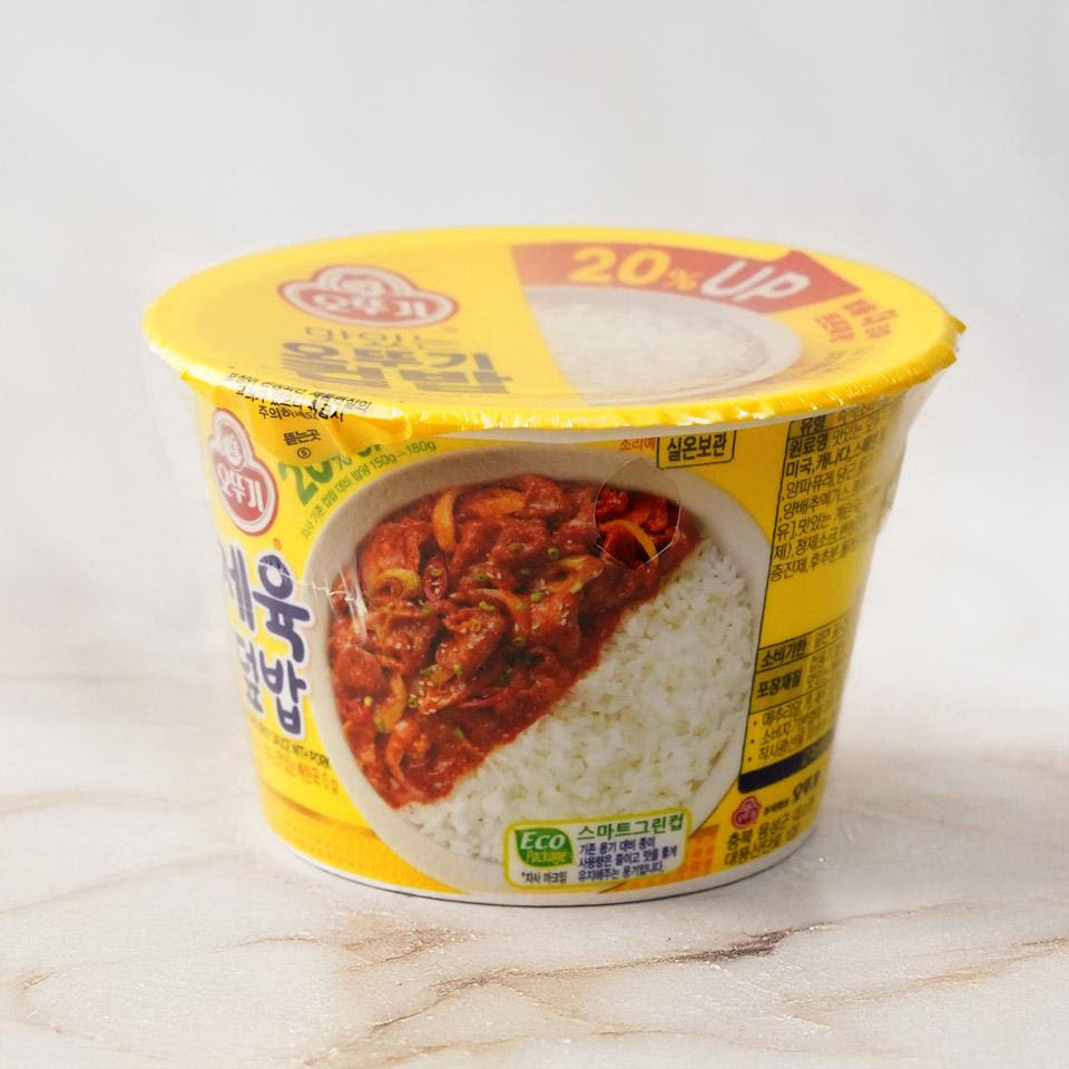 오뚜기 제육덮밥 컵밥 이미지
