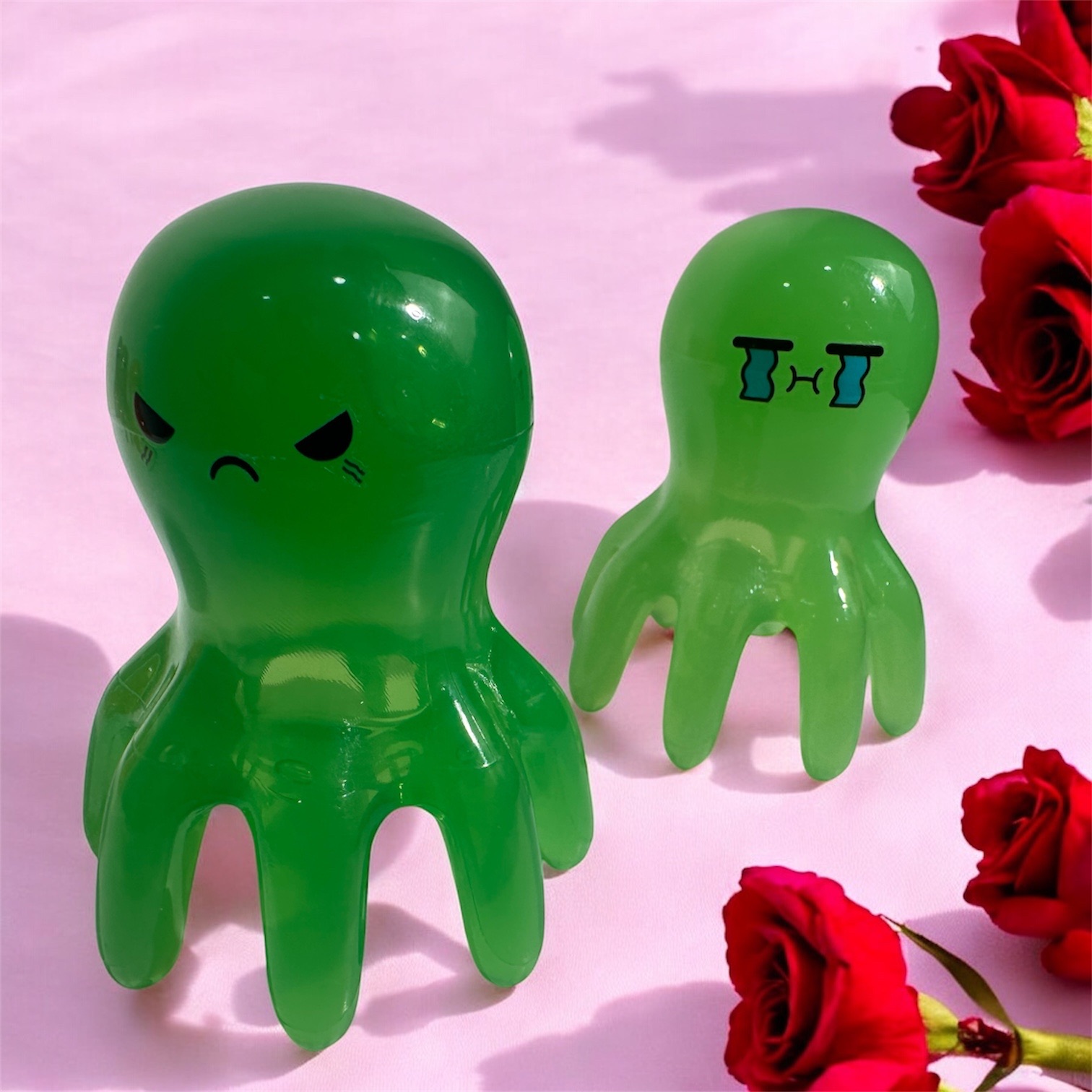 문어괄사 두피 바디 마사지  승모근 머리 지압 종아리 허벅지 안마 지압기 애니괄사 - 상세 이미지 5