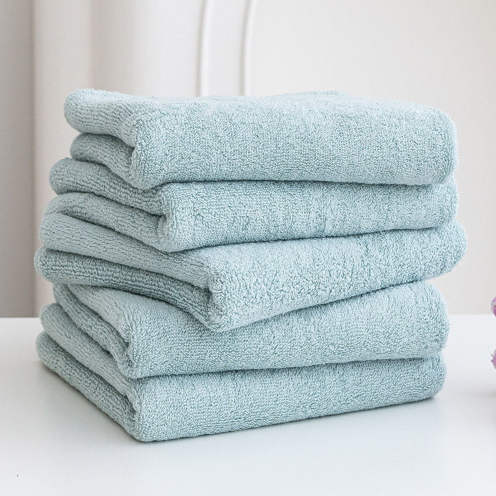 코튼리빙 호텔 수건 5장+5장 고급 결혼 답례품 기념 주문 제작 모던 170g