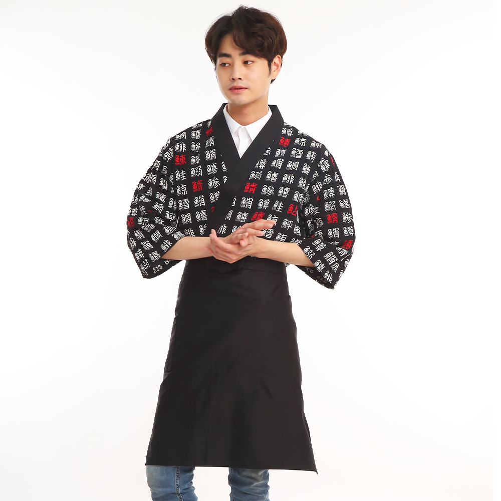 검정 한자 일식 칠부조리복 - 상세 이미지 3