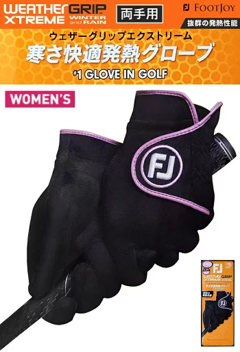 풋조이 FOOTJOY 웨더 그립 익스트림 양손용 방한 겨울 골프 장갑 FGWWX24 - 상세 이미지 2