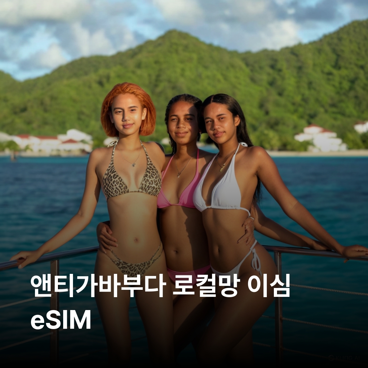 앤티가바부다 로컬망 이심 eSIM Digicel LTE 이심통 - 메인 이미지