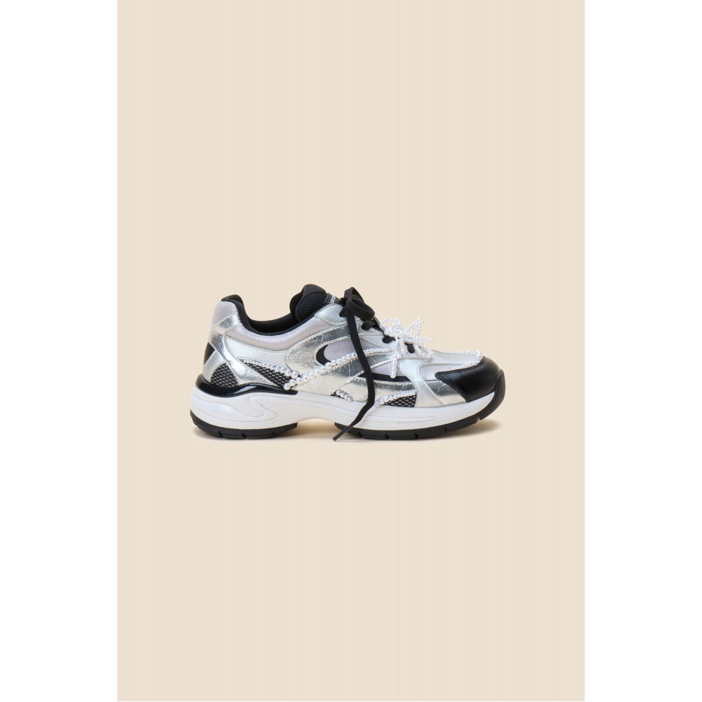 [김나영 착용] Delight sneakers(silver)_DA4DS25001SVX : 슈콤마보니 공식