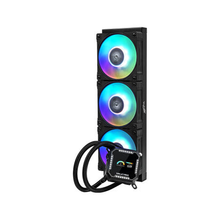 발키리 VALKYRIE B360 LCD ARGB 수냉 CPU 쿨러 (블랙)