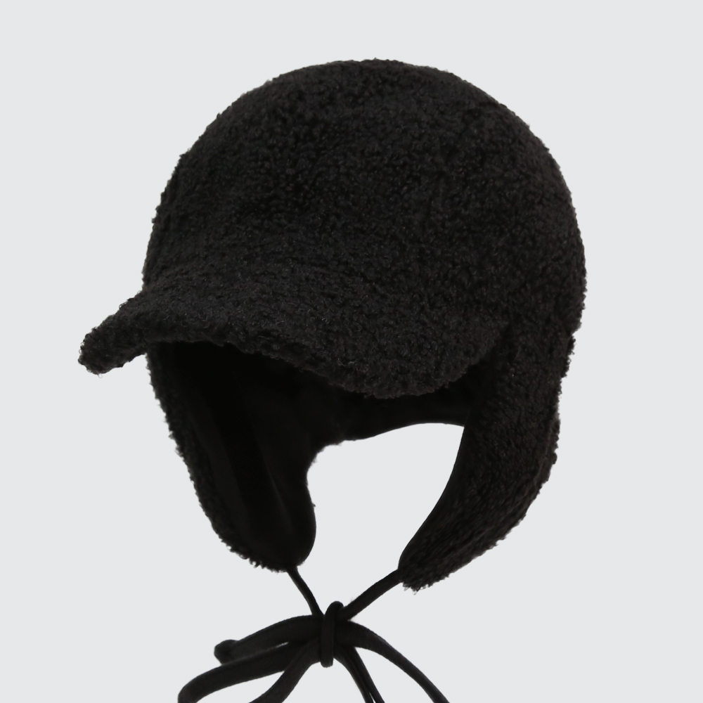 국내제작 뽀글이 양털 귀마개모자 털모자 고소모 겨울 군밤장수 방한 귀달이햇