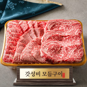 ++1 투뿔한우 [갓성비 구이용모둠세트] 마장동 숙성로스 선물 맛있게 먹은 솔직 후기 - 상품 이미지 1