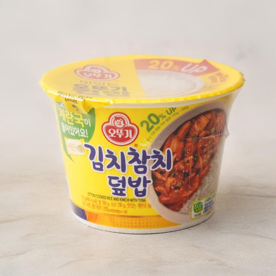 메가마트 오뚜기 컵밥 김치참치 덮밥(즉석국) 315G