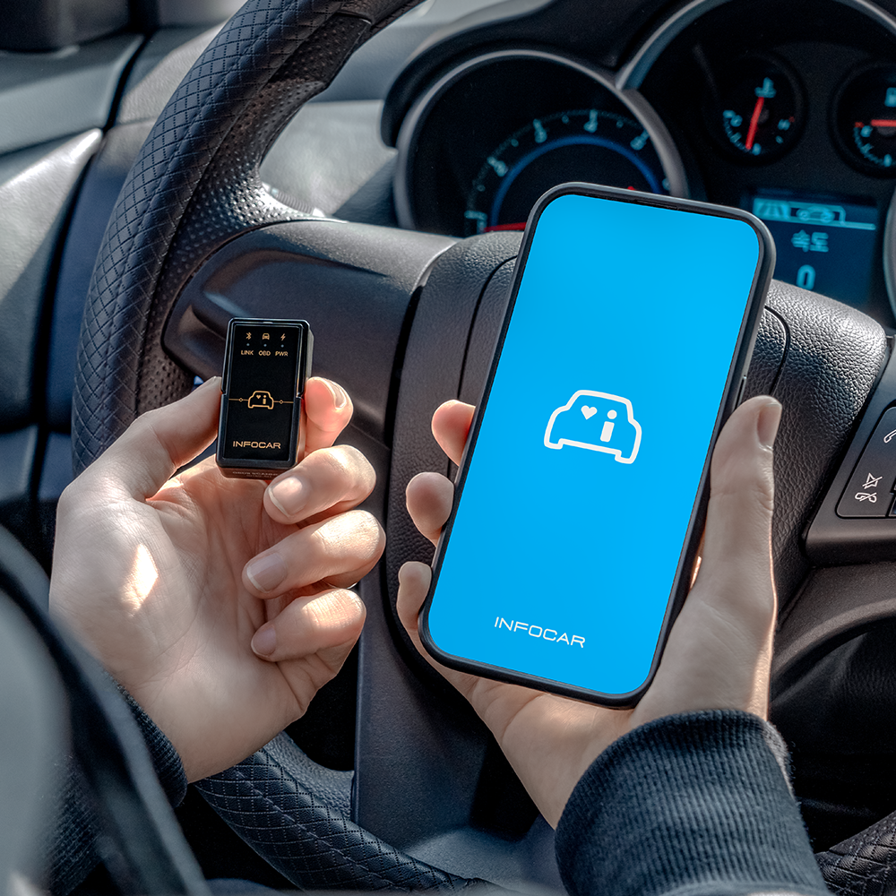 인포카 4세대 자동차 스캐너 IO180-PH android iOS동시호환 OBD2 진단기 : INFOCAR 인포카