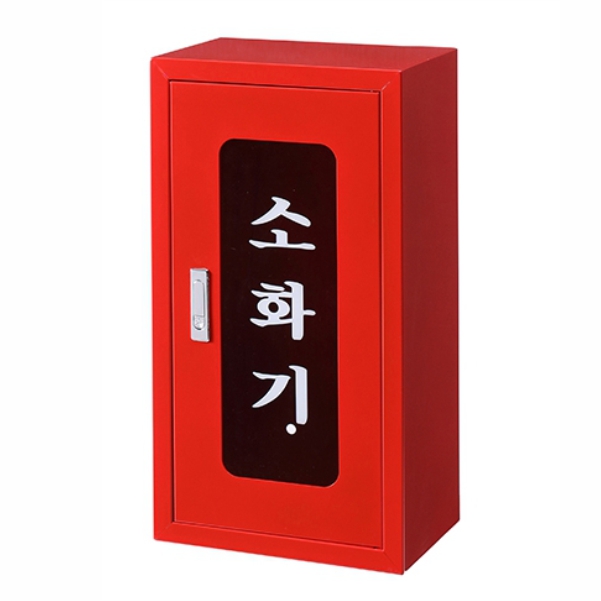 스틸 소화기 안전 보관함 1구 스틸함 노출형 신영 - 상품 이미지
