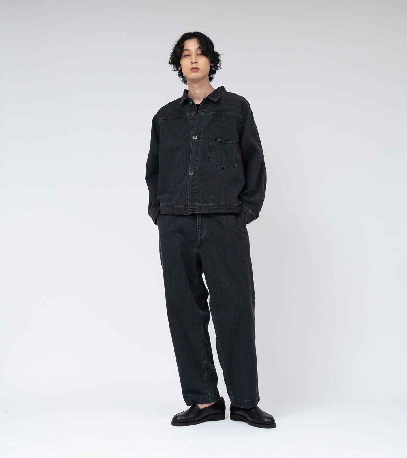 나나미카 nanamica 숏 데님 자켓 청자켓 25SS S25SA082 2컬러 - 메인 이미지