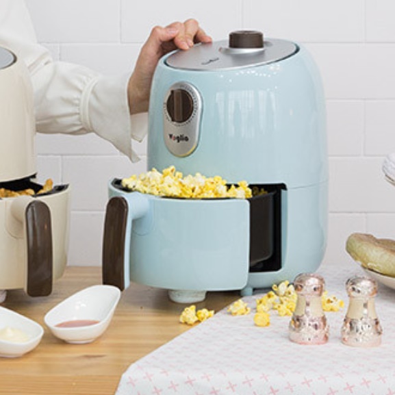 가정용 파스텔 에어후라이기 바스켓 에어프라이어 미니 에어프라이기