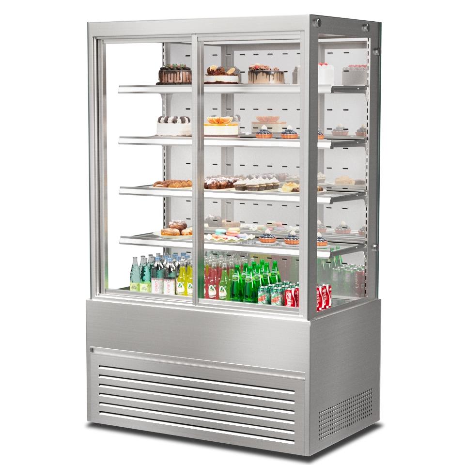 5단 제과쇼케이스 900 케익 마카롱 음료 냉장쇼케이스 앞문형