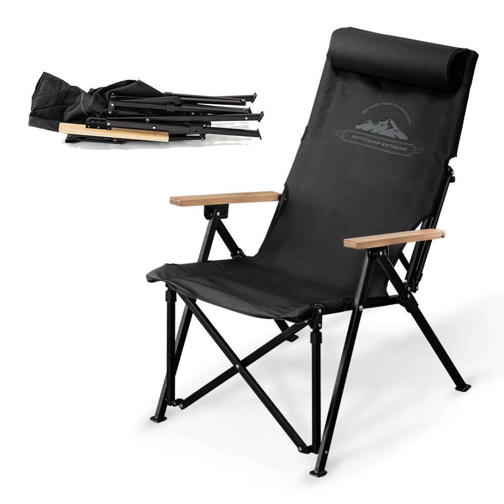 로티캠프 캠핑 의자 릴렉스 체어 등받이 휴대용 각도조절 AAC-R1 탄