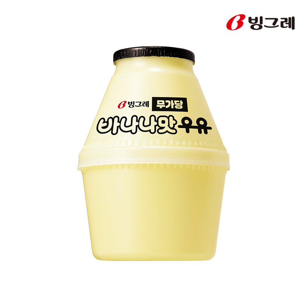 [글로벌 CEO's PICK] 빙그레 단지우유 바나나맛우유 240ml X 16개 이미지 3