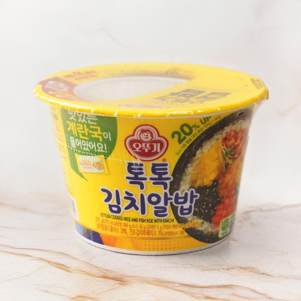 메가마트 오뚜기 컵밥 톡톡김치알밥(즉석국) 227g - 상품 이미지