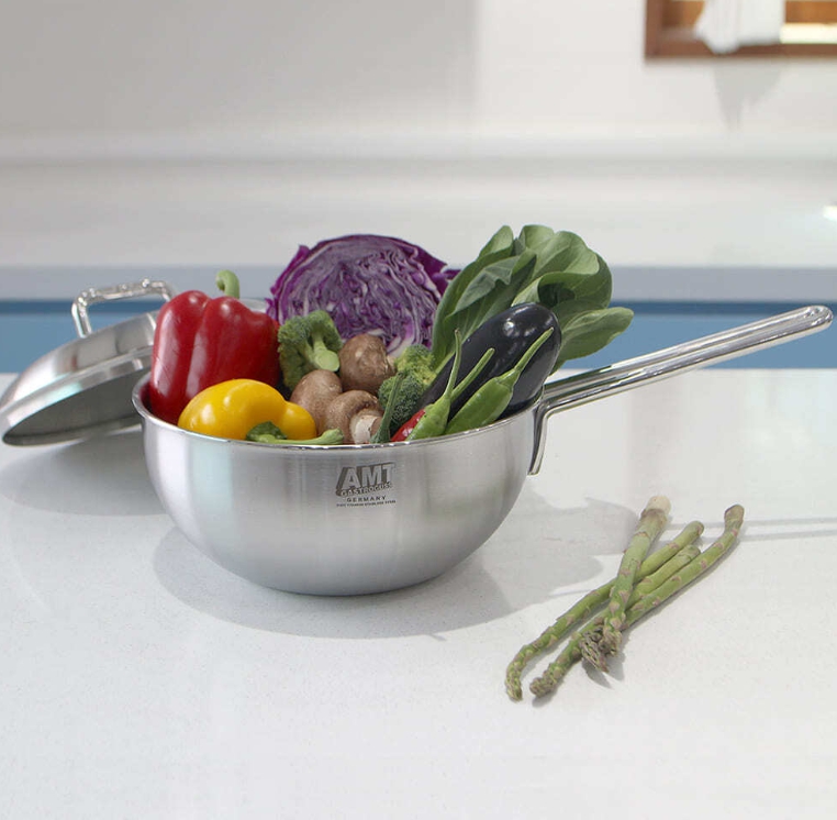 AMT 샤프 24cm 멀티웍 316Ti 스텐 통5중