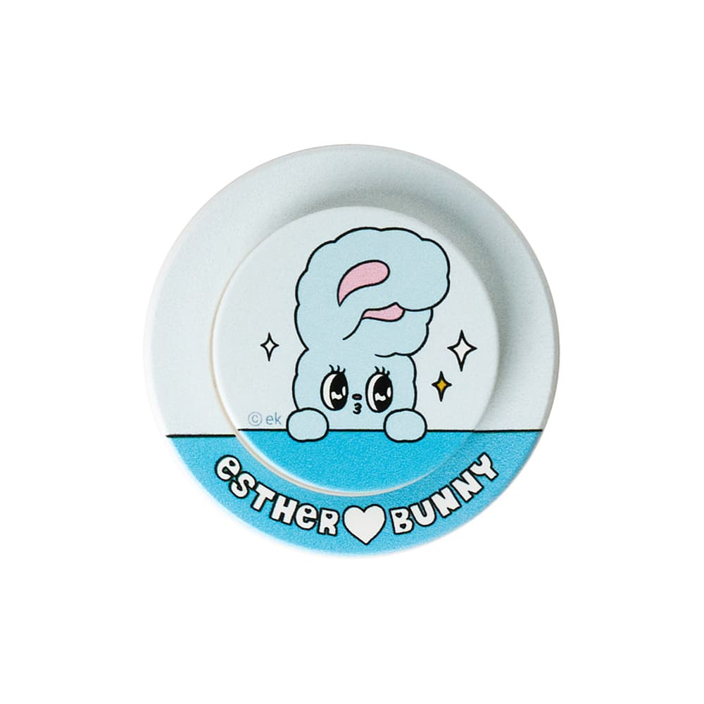 에스더버니 트윙클 블루 버니 원형 맥세이프 그립톡 스마트톡 CT005 - 상세 이미지 2