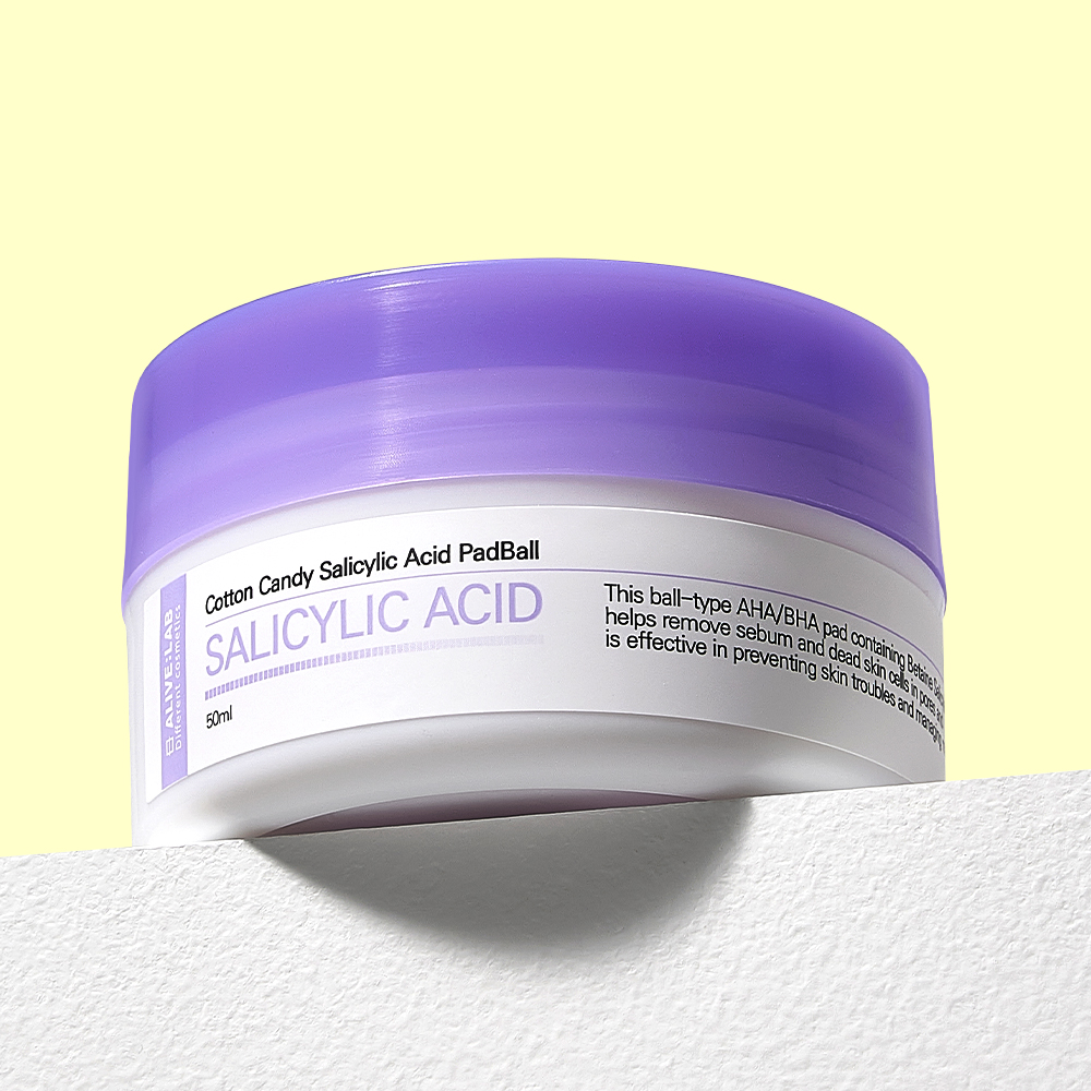 얼라이브랩 코튼 캔디 살리실산 패드볼 각질패드 흔적패드 50ml - 상세 이미지 3