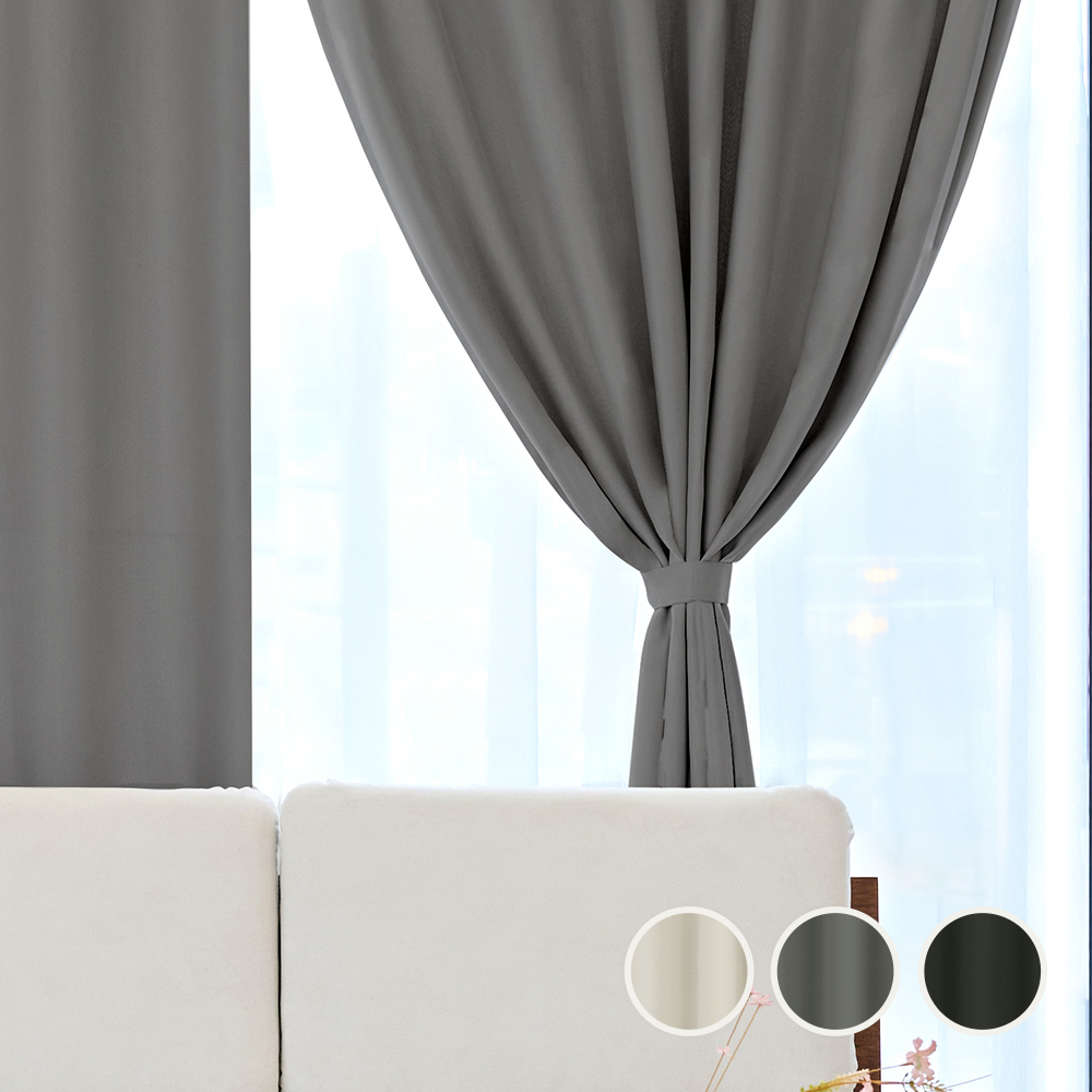 벨크로형 암막 커튼 4size