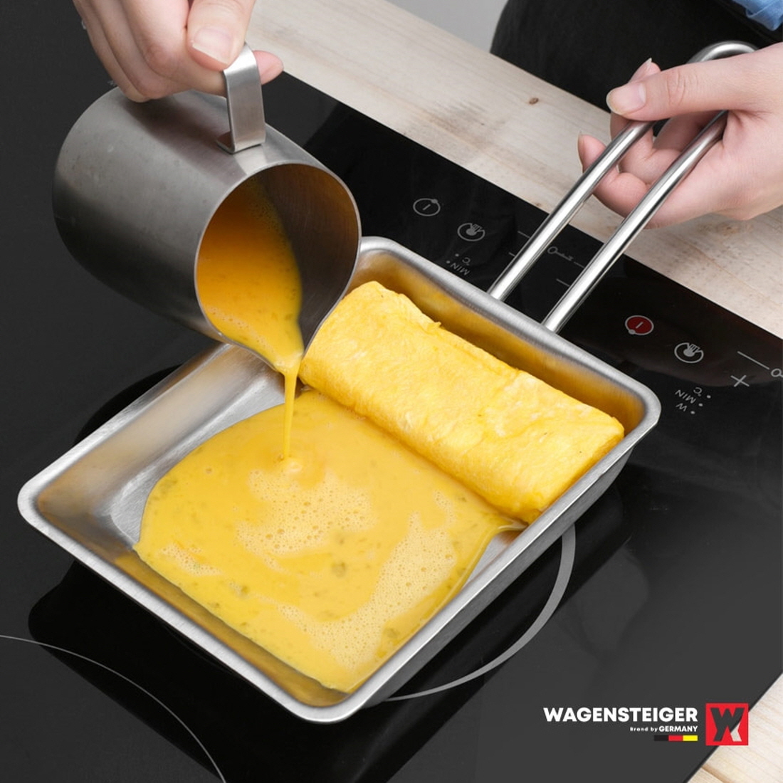 스텐 계란말이팬 네모후라이팬 인덕션 스탠 후라이팬 사각 에그팬