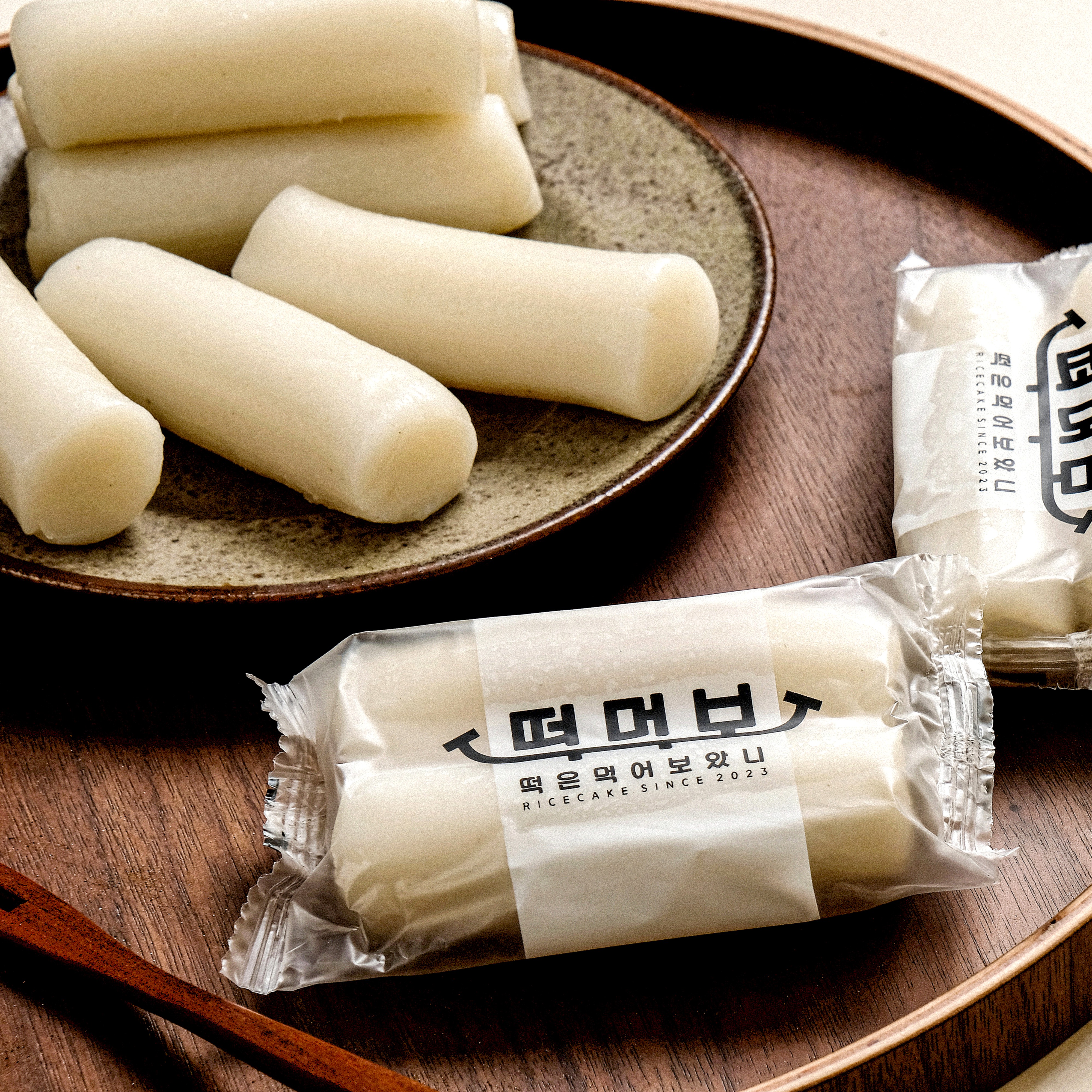 떡먹보 국산쌀 쫄깃한 가래떡 우리쌀 개별 포장 2kg 2박스 - 상품 이미지