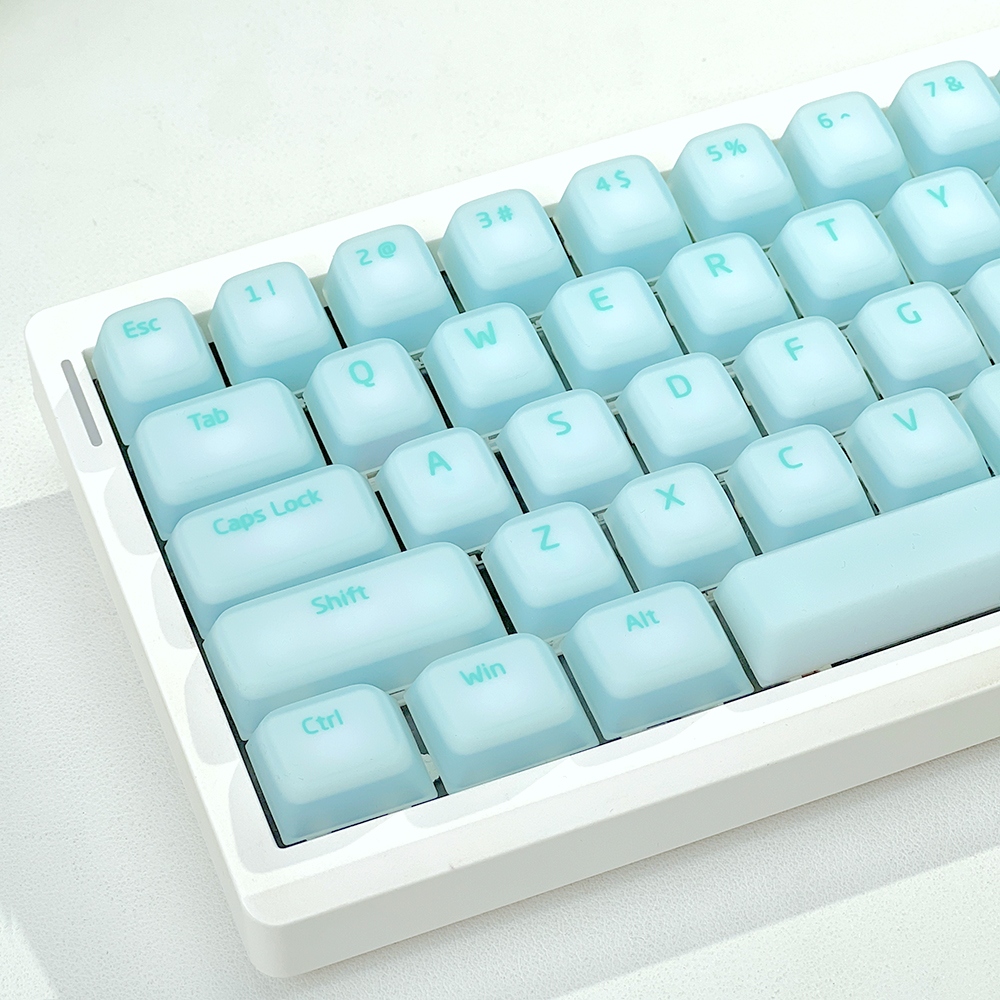 반투명 젤리 키캡 화이트 실리콘 cherry 체리 커스텀 한무무 독거미 앱코 기계식키보드 - 상세 이미지 2