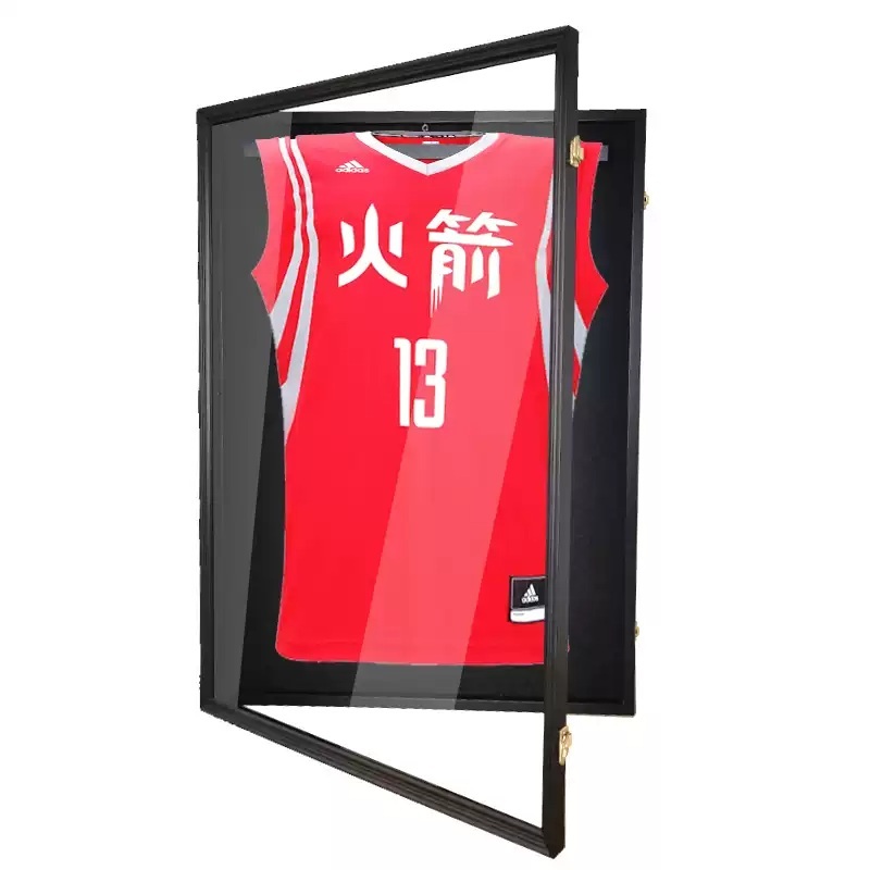 유니폼액자 프레임 축구 보관 기념 장식 옷액자 야구 컬렉션 싸인액자 벽걸이 전시 - 상세 이미지 2