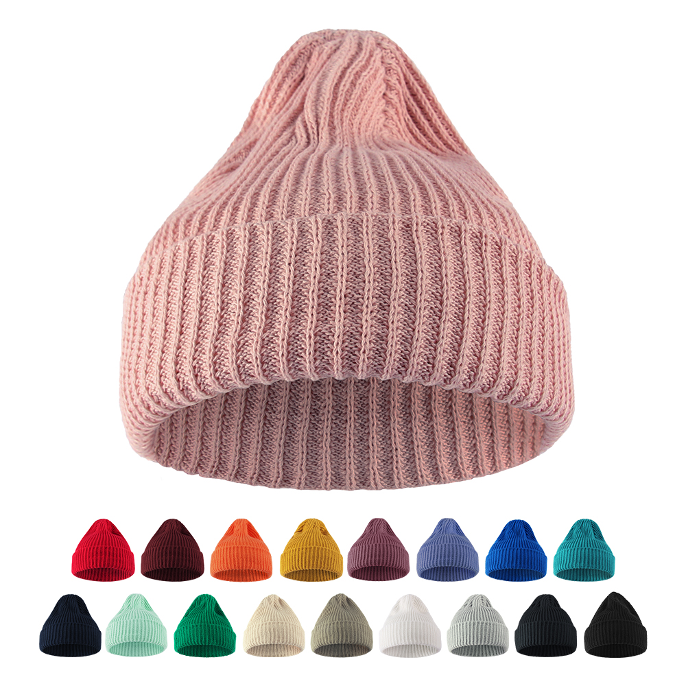 국내제작 여름비니 얇은 챙없는 모자 순면 롱비니 골지모자