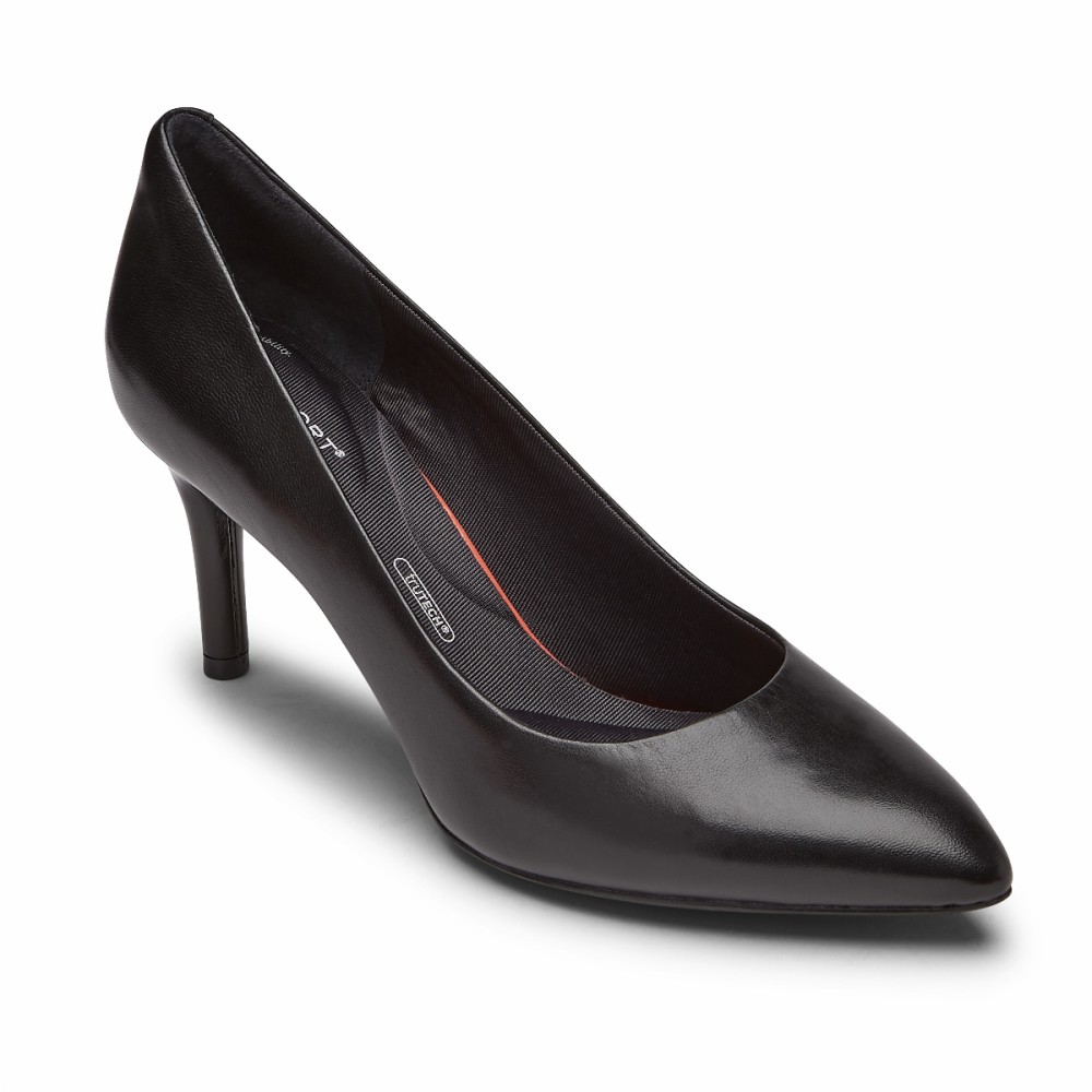 토탈모션 75MM 포인트토힐 플레인 펌프 TOTAL MOTION 75MMPTH PLAIN PUMP (CI0050) - 메인 이미지