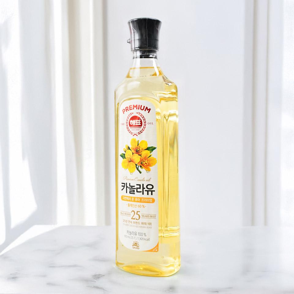 메가마트 사조대림 해표 카놀라유 900ml - 상세 이미지 2
