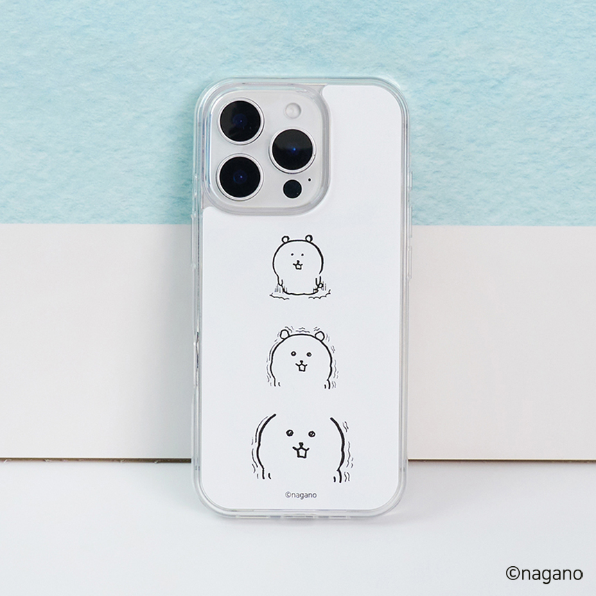 담곰이 농담곰 이럴수가 띠부띠부스킨 아이폰 귀여운 캐릭터 디자인 케이스 부착용스킨 - 메인 이미지