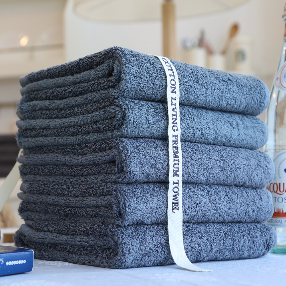 [단독] 코튼리빙 호텔수건 40수 200G 5장+5장