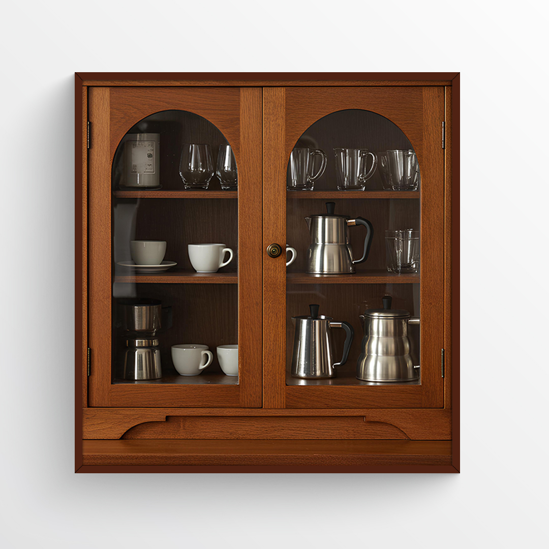 [42] 애시드로우 정사각형 빈티지수납액자 Vitrine [420x420mm Size] - 상품 이미지