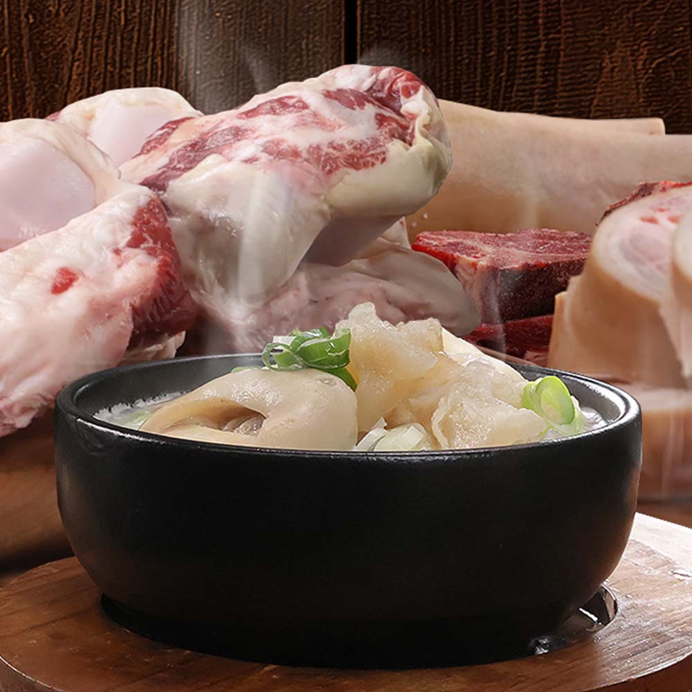 노다지 우족도가니탕 이용식 한우 사골 특대용량 스지 우족 1kg 12팩 - 상세 이미지 2